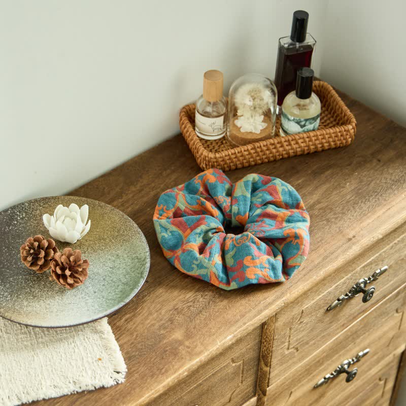 Boho Floral Scrunchies 3pc Set - image 3