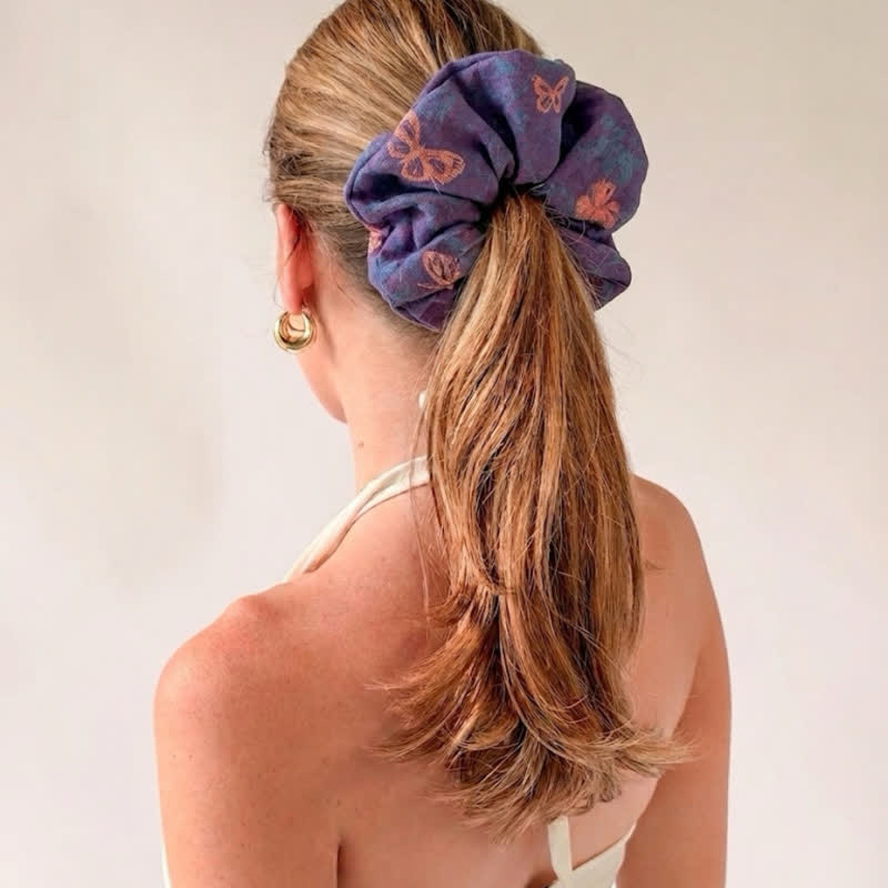 Ginkgo Leaf Hair Ties 3 Pack - image 1