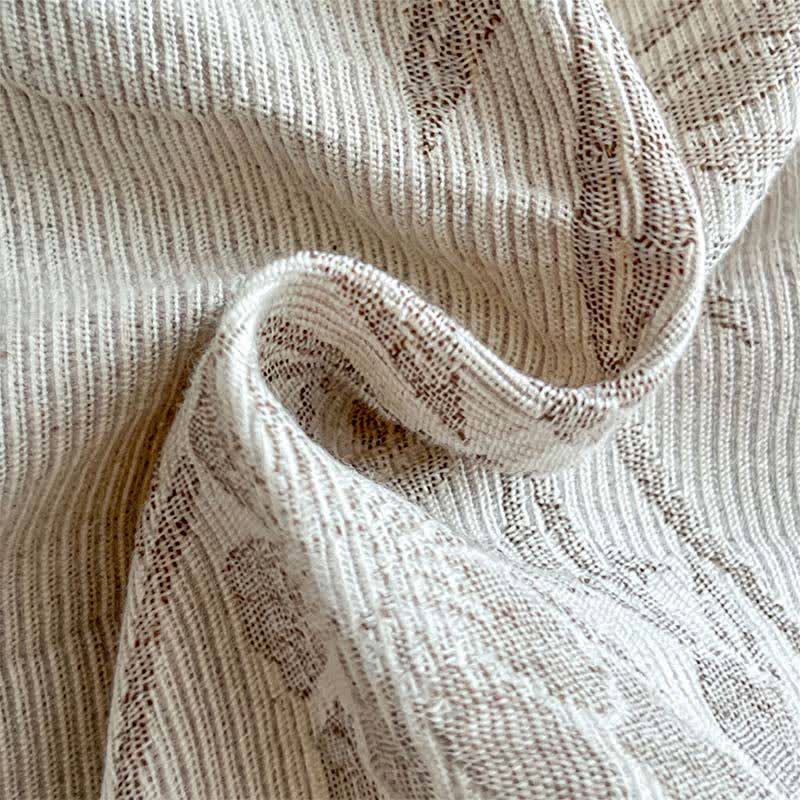 Washed Cotton Jacquard Botanical Bedding Set - image 10
