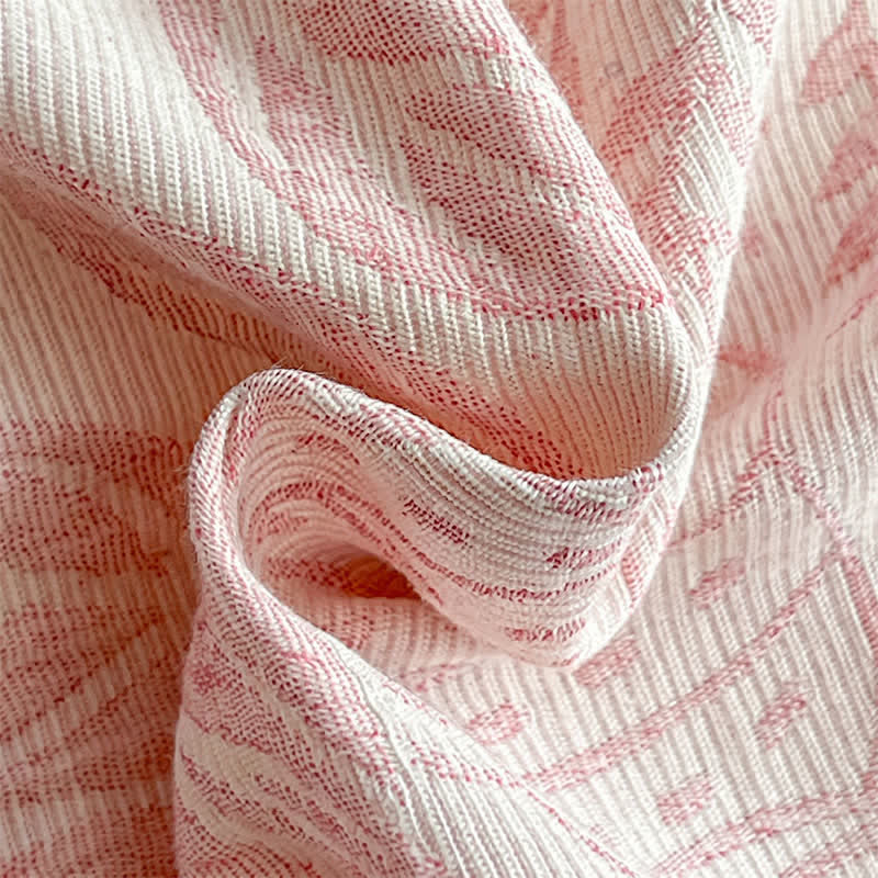 Botanical Whisper Washed Cotton Jacquard Bedding Set - image 2