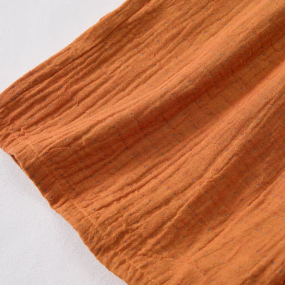 Relaxed Cotton Gauze Drawstring Lounge Shorts - image 4