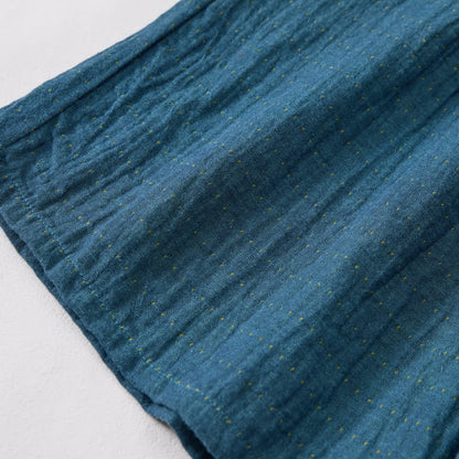 Relaxed Cotton Gauze Drawstring Lounge Shorts - image 30