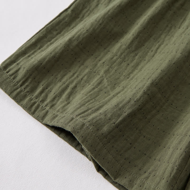 Relaxed Cotton Gauze Drawstring Lounge Shorts - image 42