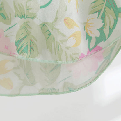 Mint Blossom Satin Cami and Shorts Loungewear Set - image 7