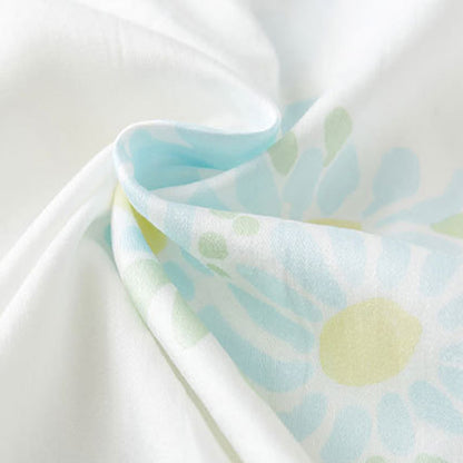 Sunflower Mint Contrast Trim Pajama Short Set - image 14