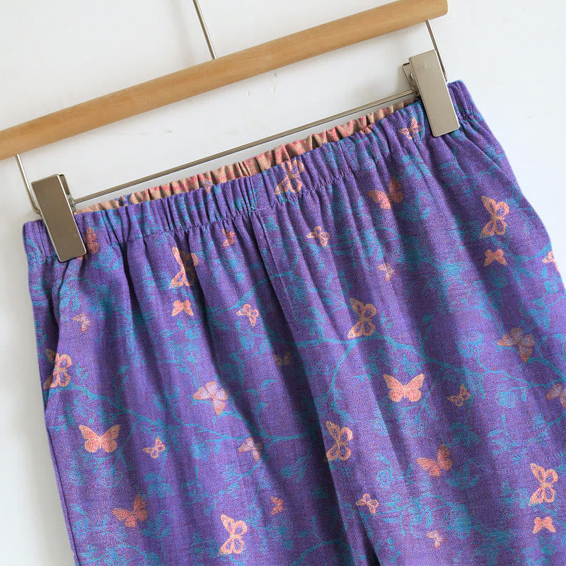 Butterfly Print Cami & Lounge Pants Set - image 3