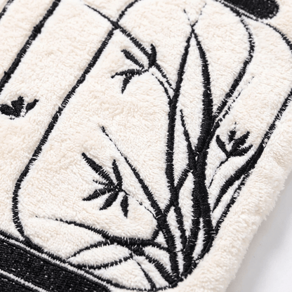 Vintage Bamboo Lantern Hanging Hand Towel - image 4