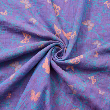 Butterfly Vine Cotton Jacquard Fabric - image 2