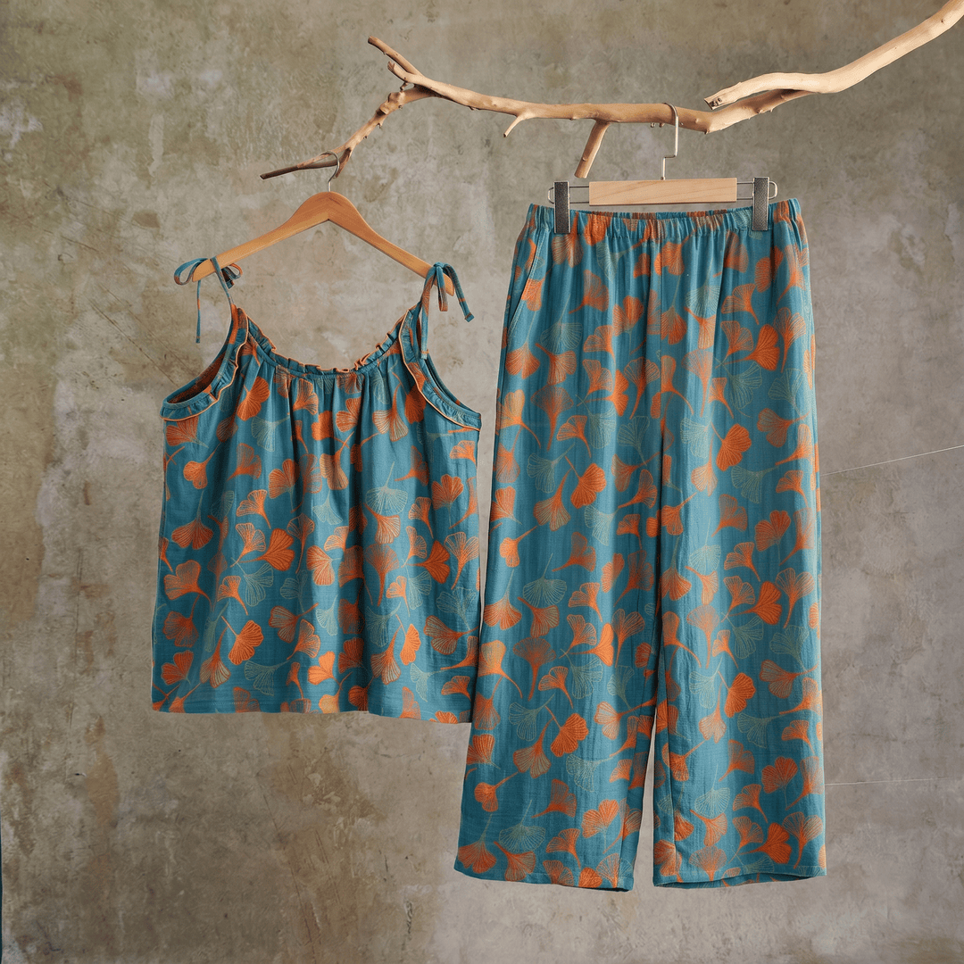 Ginkgo Cami Top & Pants Pajama Set - image 0