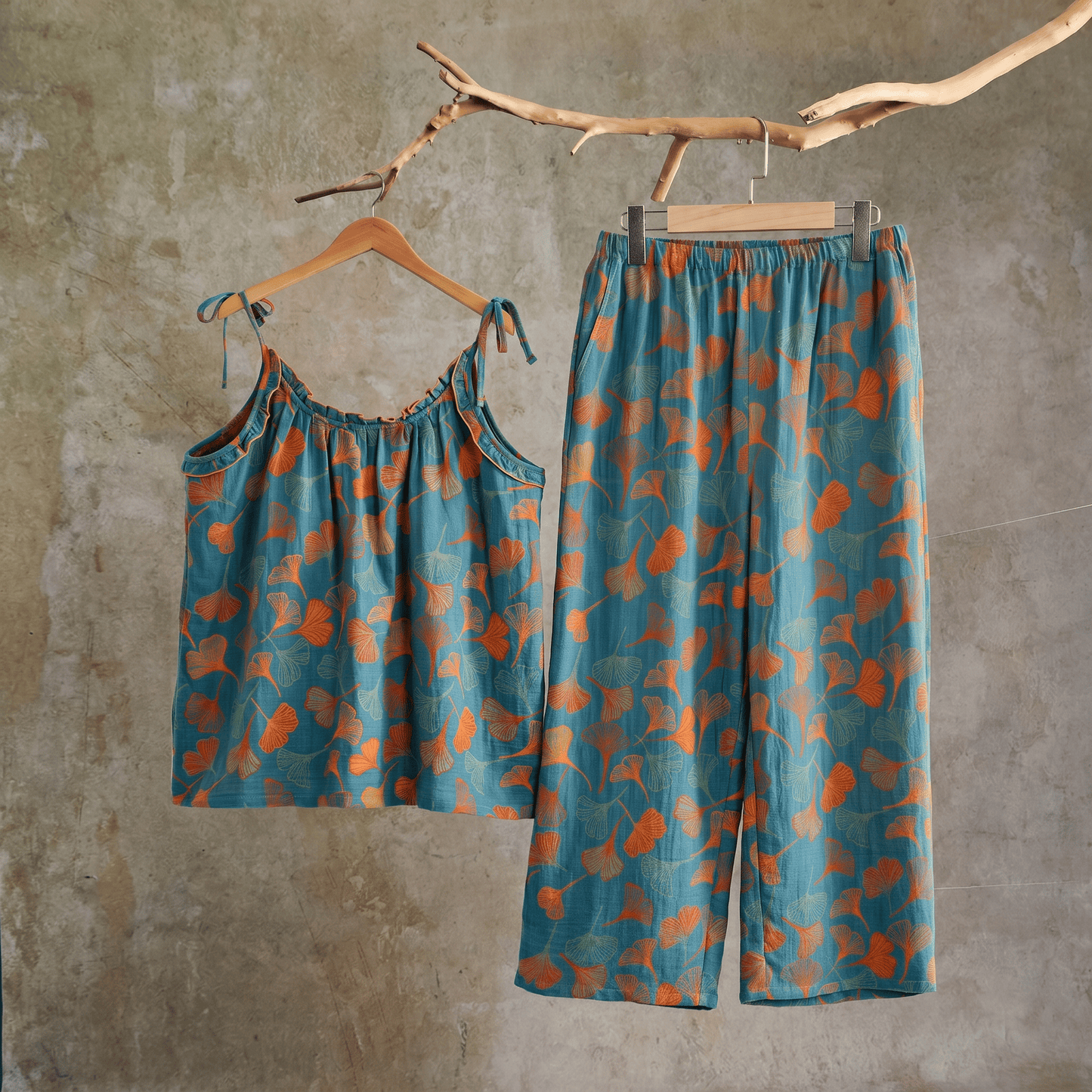 Ginkgo Cami Top & Pants Pajama Set - image 4