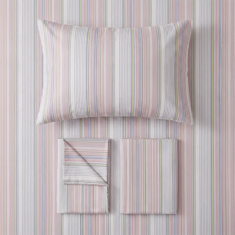 Pastel Stripe Twin XL Dorm Bedding Set - image 13