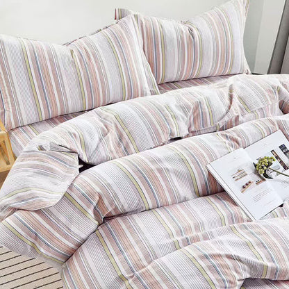 Pastel Stripe Twin XL Dorm Bedding Set - image 12