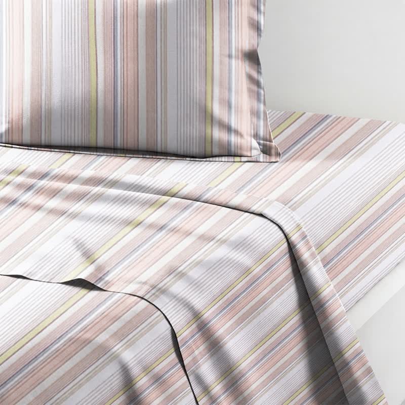 Pastel Stripe Twin XL Dorm Bedding Set - image 14