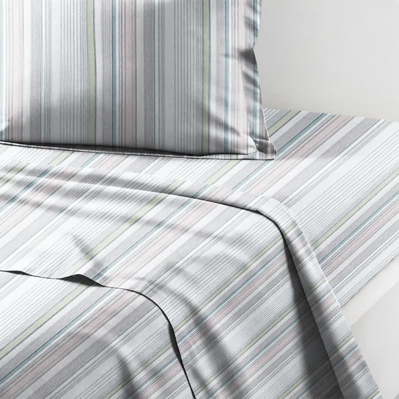 Pastel Stripe Twin XL Dorm Bedding Set - image 9