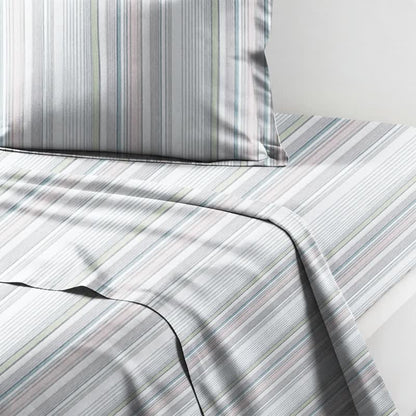 Pastel Stripe Twin XL Dorm Bedding Set - image 9