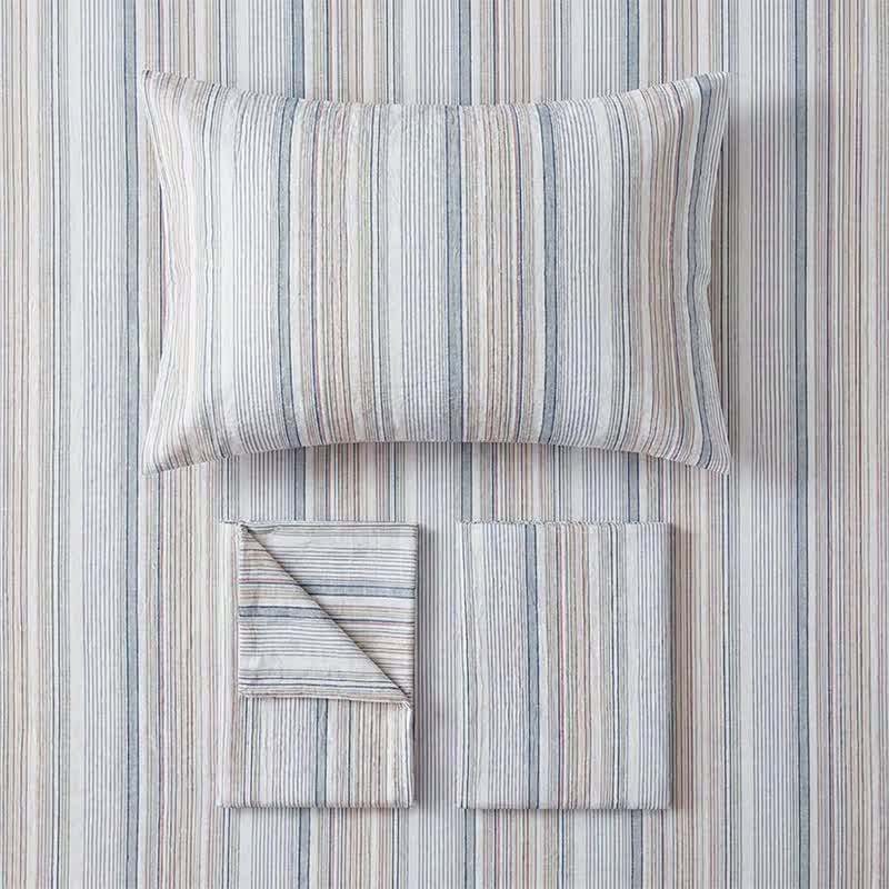 Pastel Stripe Twin XL Dorm Bedding Set - image 8