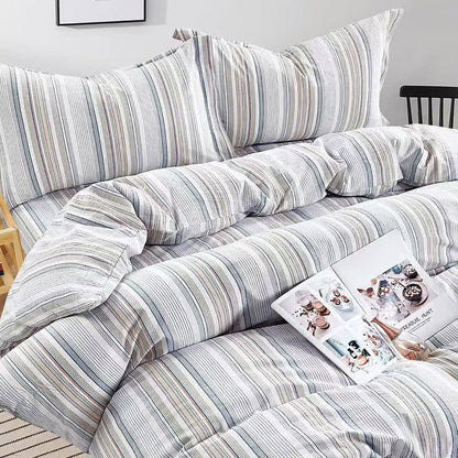 Pastel Stripe Twin XL Dorm Bedding Set - image 7
