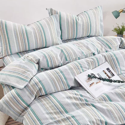 Pastel Stripe Twin XL Dorm Bedding Set - image 17