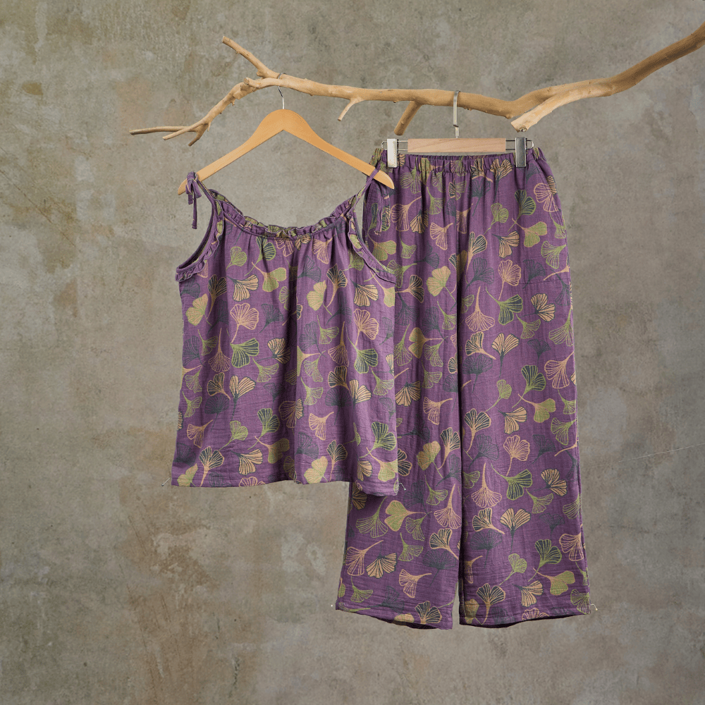 Ginkgo Cami Top & Pants Pajama Set - image 0