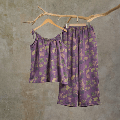 Ginkgo Cami Top & Pants Pajama Set - image 0