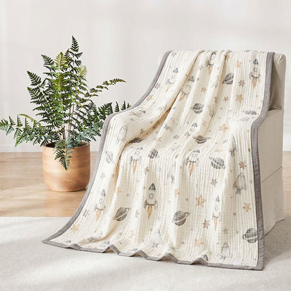 Space Dream Cotton Gauze Blanket - image 2