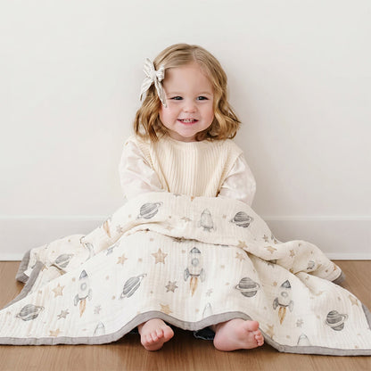 Space Dream Cotton Gauze Blanket - image 3