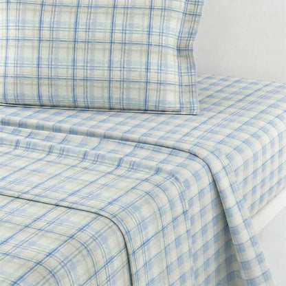 Thick Thin Plaid Dorm Bedding Set - image 11