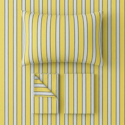 Modern Two-Tone Stripe Bedding Set - image 1