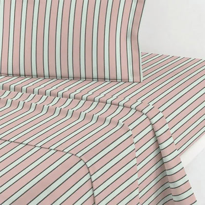 Modern Two-Tone Stripe Bedding Set - image 11