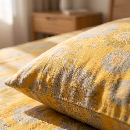 Sunflower Garden Cotton Gauze Bedspread - image 5