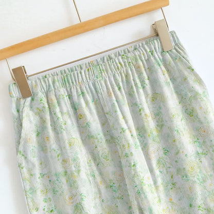 Rose Floral Spaghetti Strap Loungewear - image 2