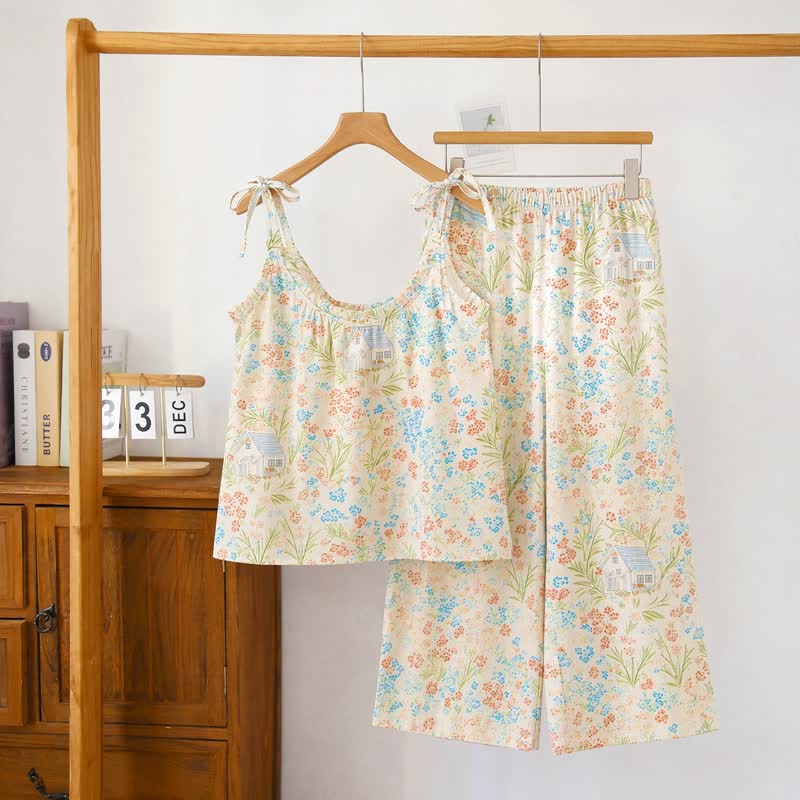 Meadow Bloom Cami Lounge Set - image 1