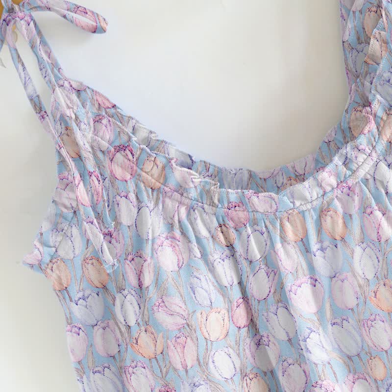 Tulip Tie Strap Cami Lounge Set - image 2