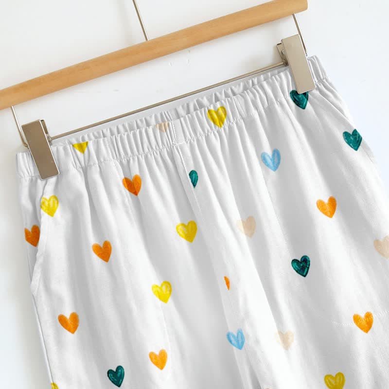 Sweetheart Print Spaghetti Strap Loungewear - image 3