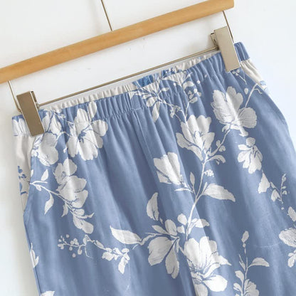 Botanical Floral Spaghetti Strap Loungewear - image 2