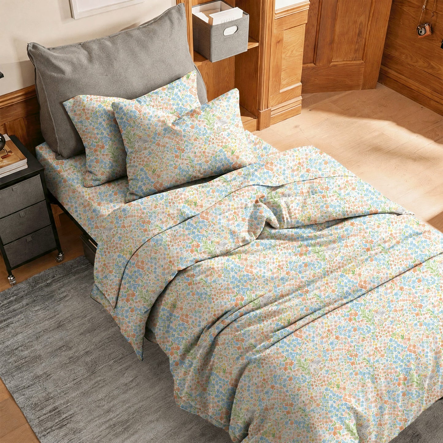 Ditsy Floral Twin XL Dorm Bedding Set - image 2