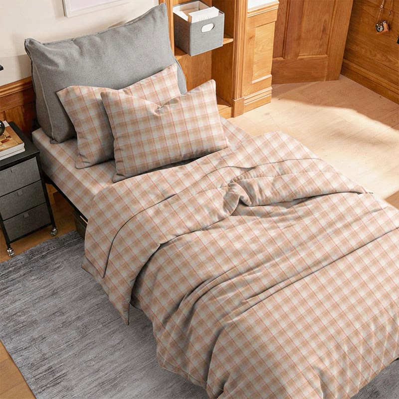 Pastel Gingham Twin XL Bedding Set - image 14