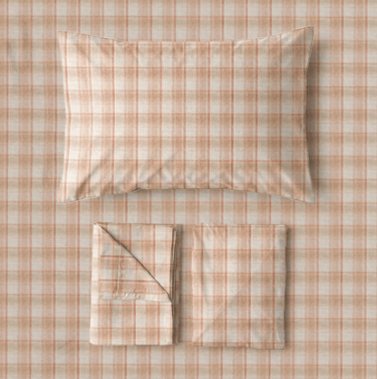 Pastel Gingham Twin XL Bedding Set - image 17