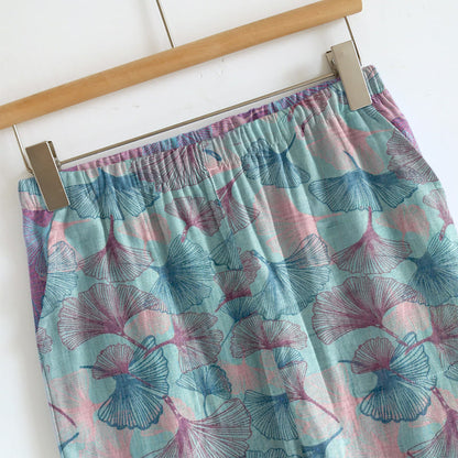 Dreamy Ginkgo Leaf Cami Loungewear Set - image 6