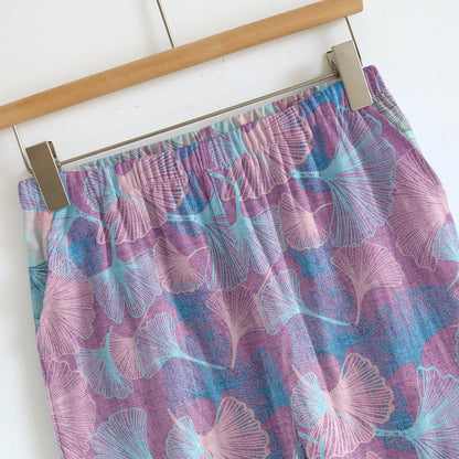 Dreamy Ginkgo Leaf Cami Loungewear Set - image 2