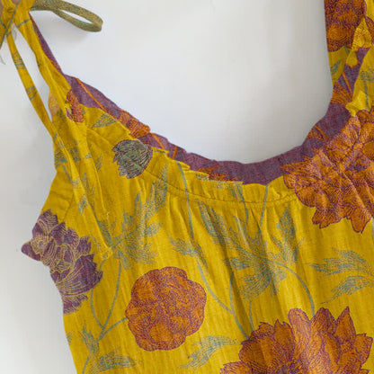Retro Peony Cotton Cami Loungewear Set - image 18