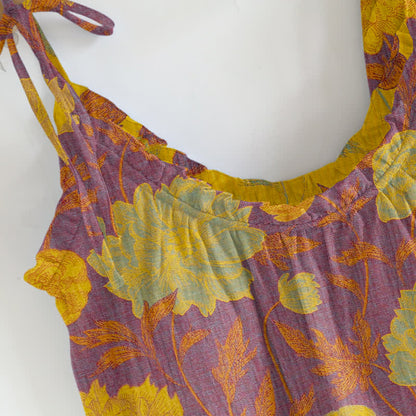Retro Peony Cotton Cami Loungewear Set - image 22