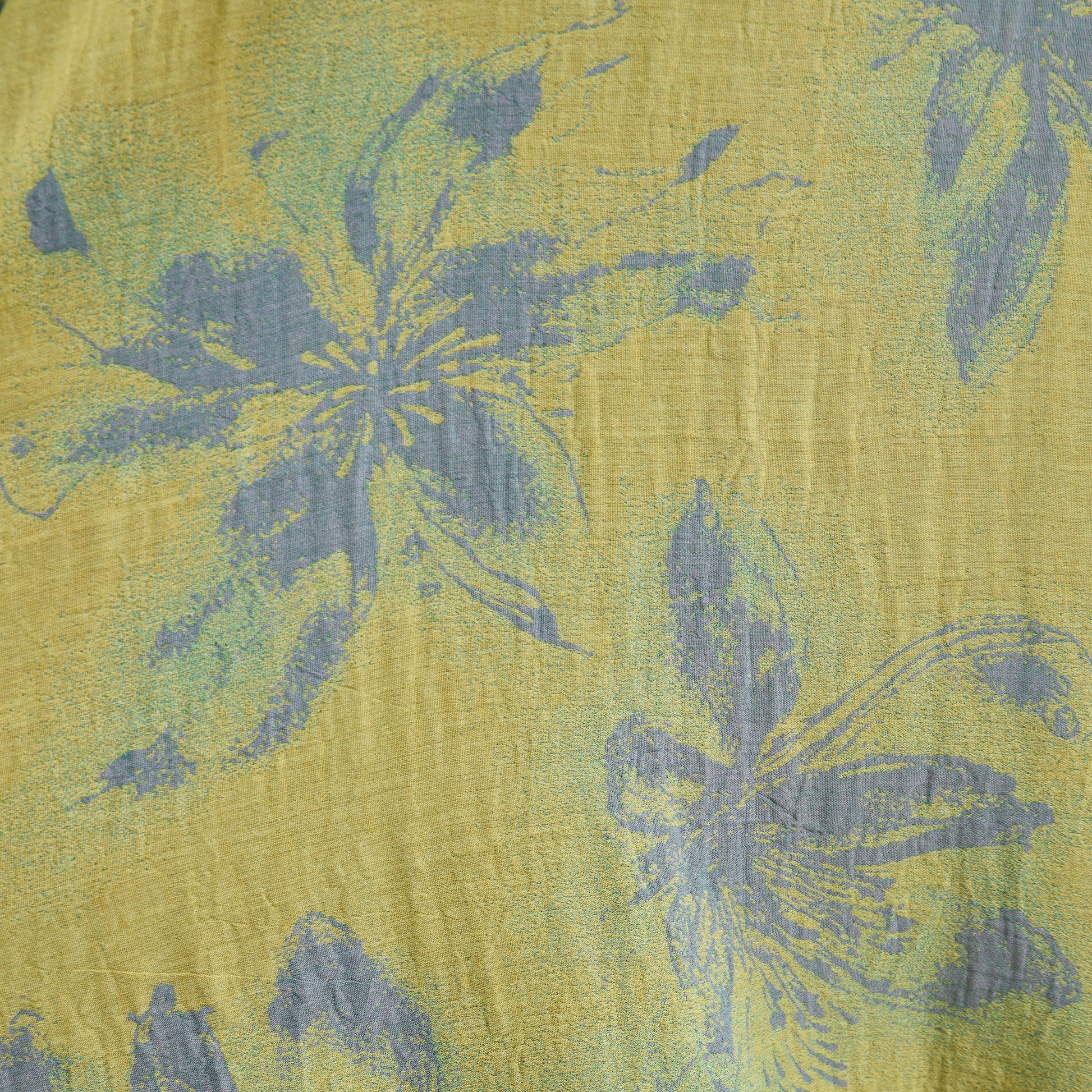 Azure Cotton Gauze Kimono Bathrobe - image 6