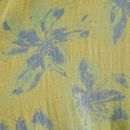 Azure Cotton Gauze Kimono Bathrobe - image 6