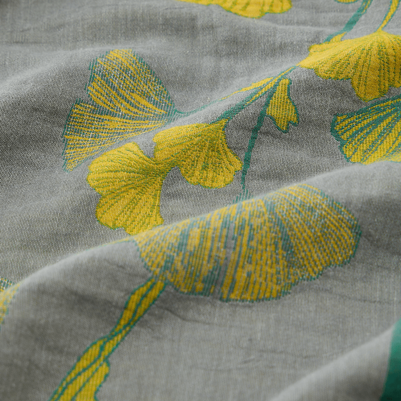 Retro Garden Flower Cotton Reversible Quilt - image 7
