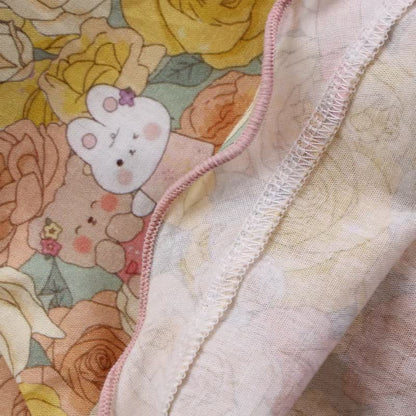 Yellow Rose Cotton 3pcs Loungewear Set - image 7