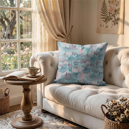 Vintage Ginkgo Leaf Throw Pillow Cover - image 3