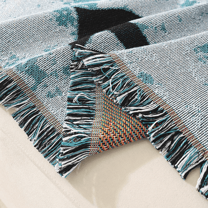 Artistic Sky Swallow Star Throw Blanket - image 6