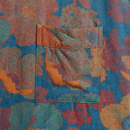 Ownkoti Vintage Flower Cotton Kimono Robe - image 9