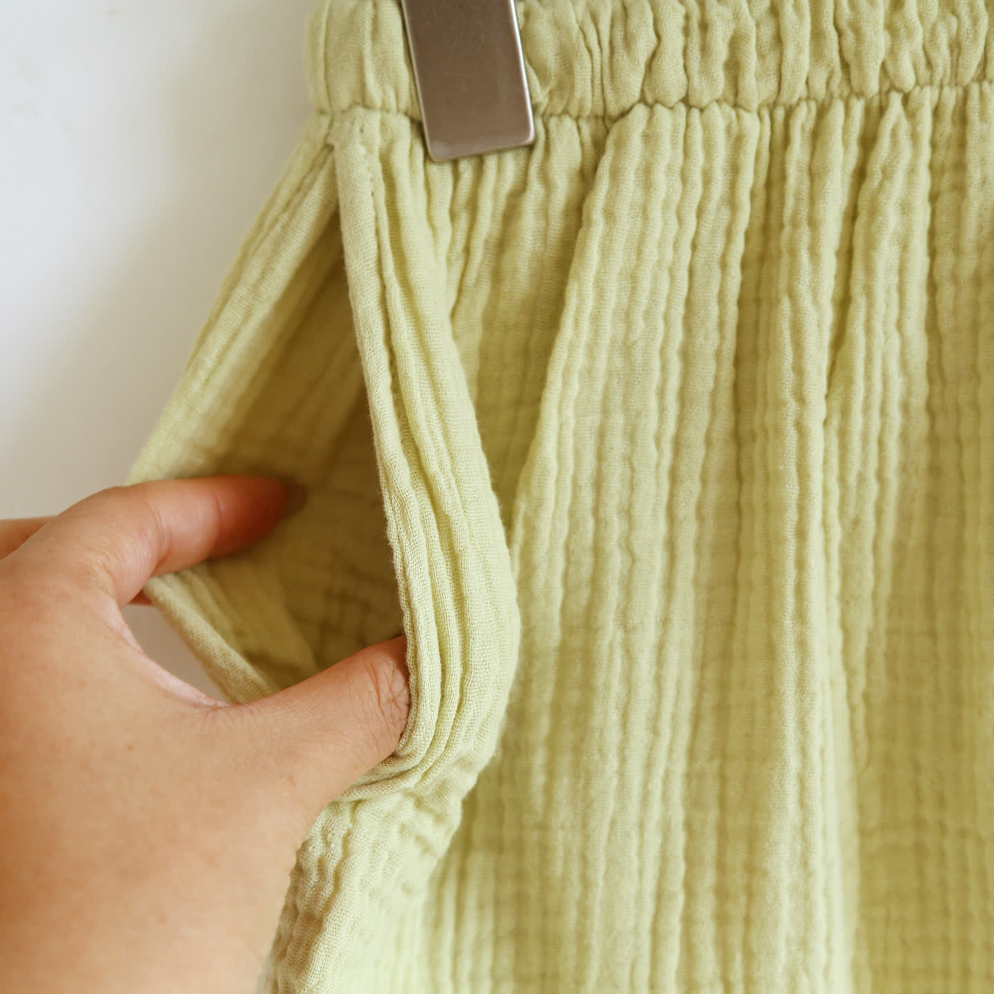 Cotton Gauze Button Front Loungewear Set - image 18